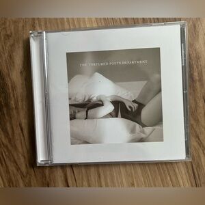 Tortured Poets Department CD The Manuscript With Hand Signed Photo WITH HEART